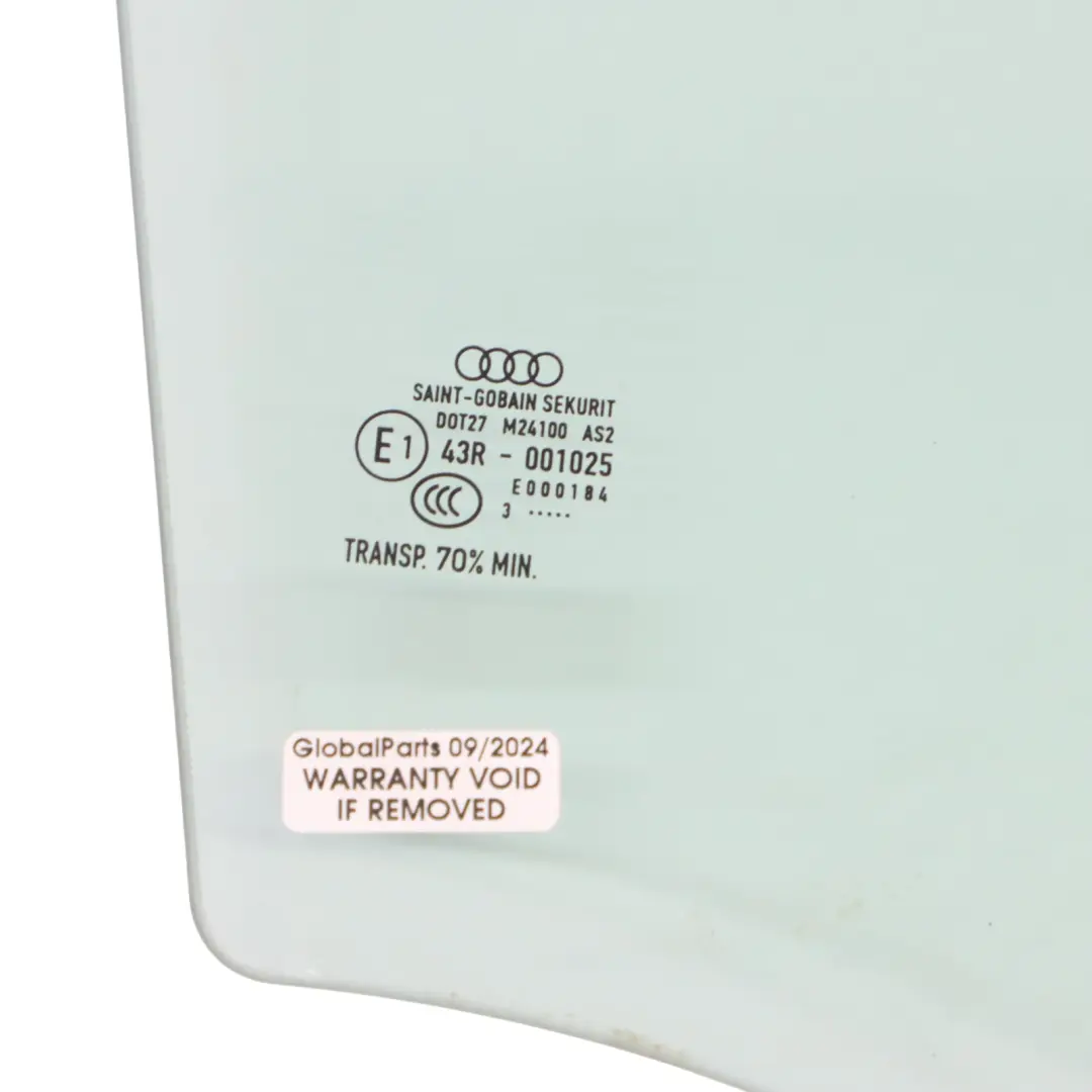 Audi A3 8V Finestrino laterale porta anteriore destra Vetro AS2 - SKU 8V3845202A - Numero di parte 8V3845202A