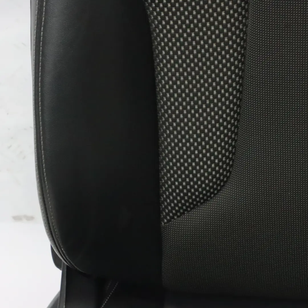 Front Right O/S 3 Door S Line Half Leather Soul Black Silver to Audi A3 8V Seat with Part number 8V3881806G Audi A3 8V Seat Front Right O/S 3 Door S Line Half Leather Soul Black Silver - SKU 8V3881806G-1 - Part number 8V3881806G