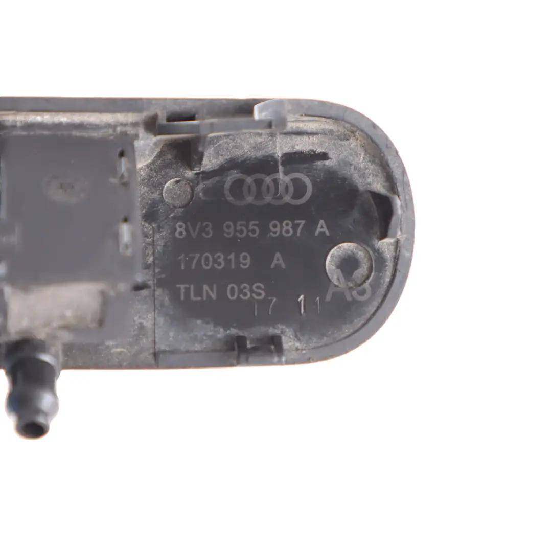 Tubo Flessibile Lavavetro Ugello Jet Parabrezza per Audi A3 8V con numero di parte 8V3955987A Audi A3 8V Tubo Flessibile Lavavetro Ugello Jet Parabrezza - SKU 8V3955987A - Numero di parte 8V3955987A