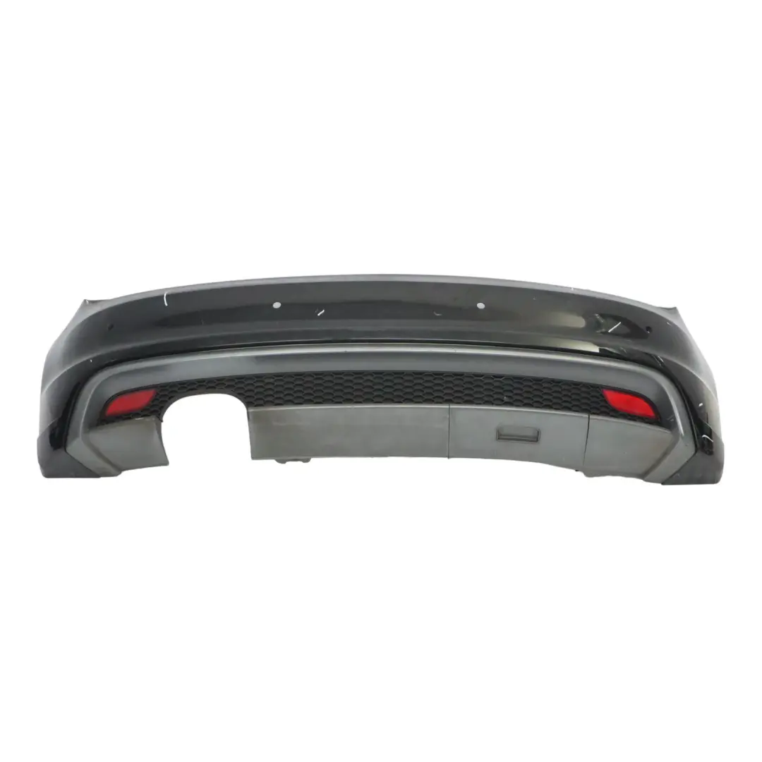 Bumper Trim Panel Covering Phantom Black - Z9Y to Audi A1 8X Rear with Part number 8X0807068E Audi A1 8X Rear Bumper Trim Panel Covering Phantom Black - Z9Y - SKU 8X0807068E-PHB - Part number 8X0807068E