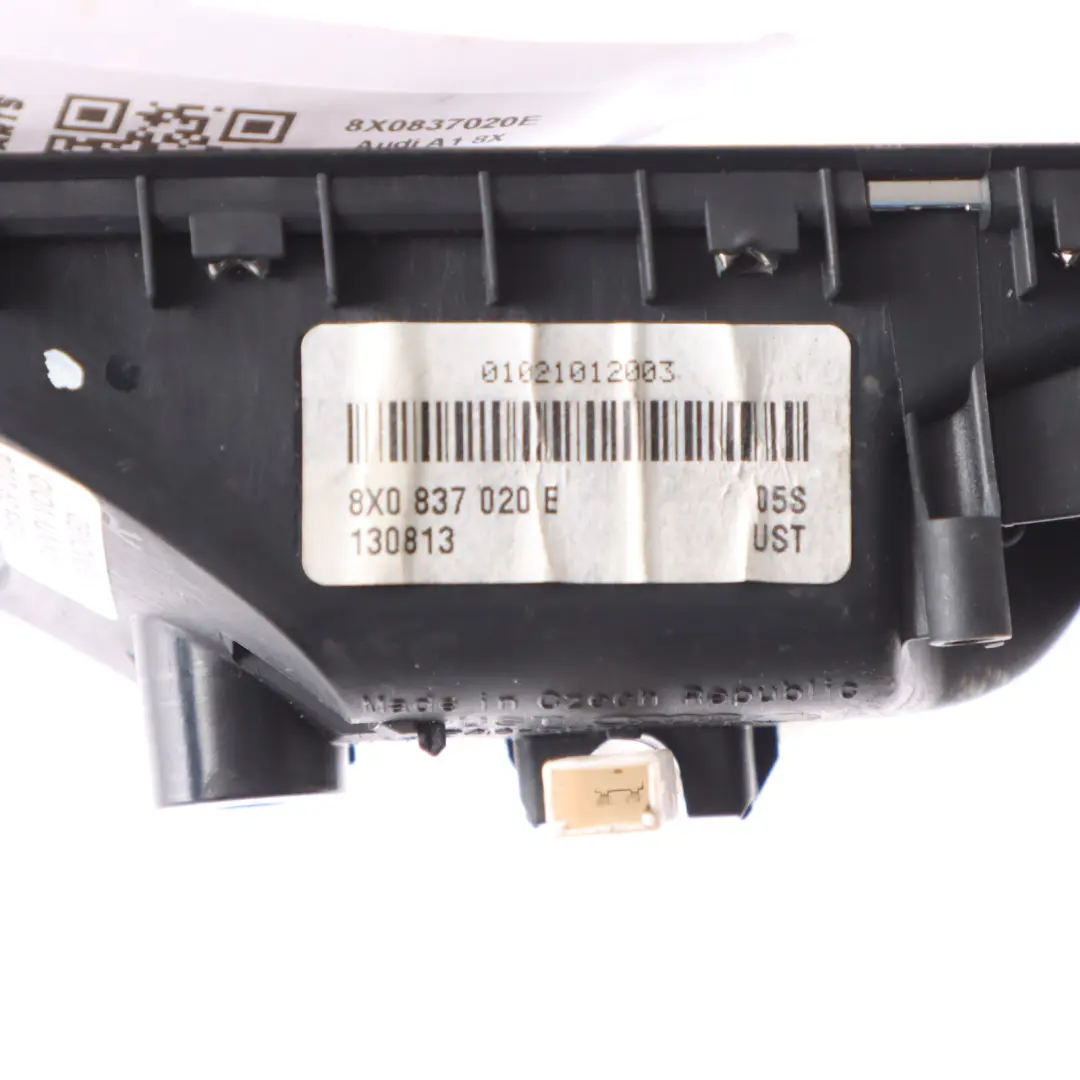 Audi A1 8X Door Grab Handle Front Right O/S Inner Interior Pull - SKU 8X0837020E - Part number 8X0837020E