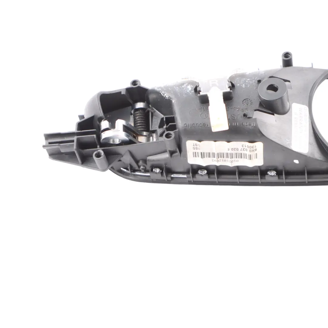 Door Grab Handle Front Right O/S Inner Interior Pull to Audi A1 8X with Part number 8X0837020E Audi A1 8X Door Grab Handle Front Right O/S Inner Interior Pull - SKU 8X0837020E - Part number 8X0837020E