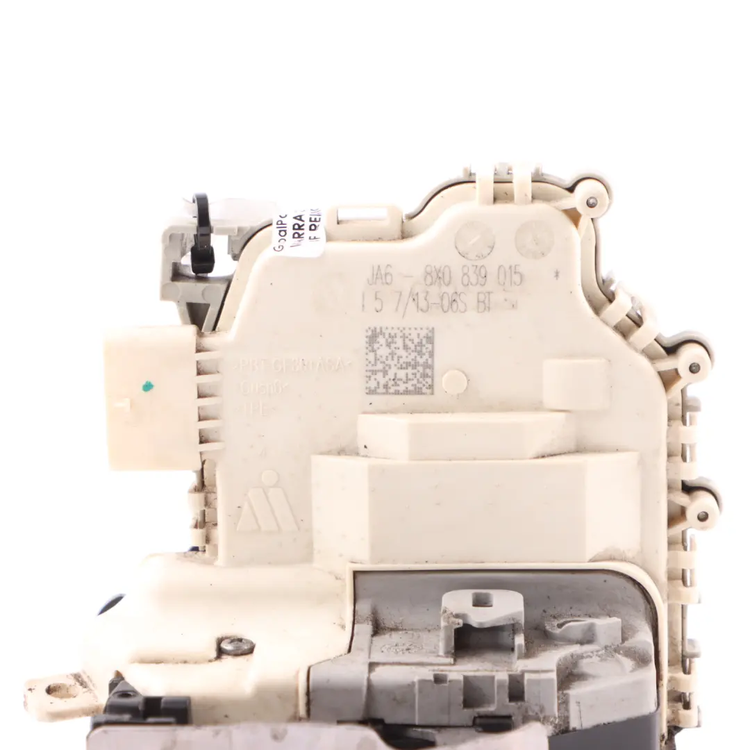 Door Left N/S Mechanism Lock Actuator Latch to Audi A1 8X Rear with Part number 8X0839015 Audi A1 8X Rear Door Left N/S Mechanism Lock Actuator Latch - SKU 8X0839015 - Part number 8X0839015