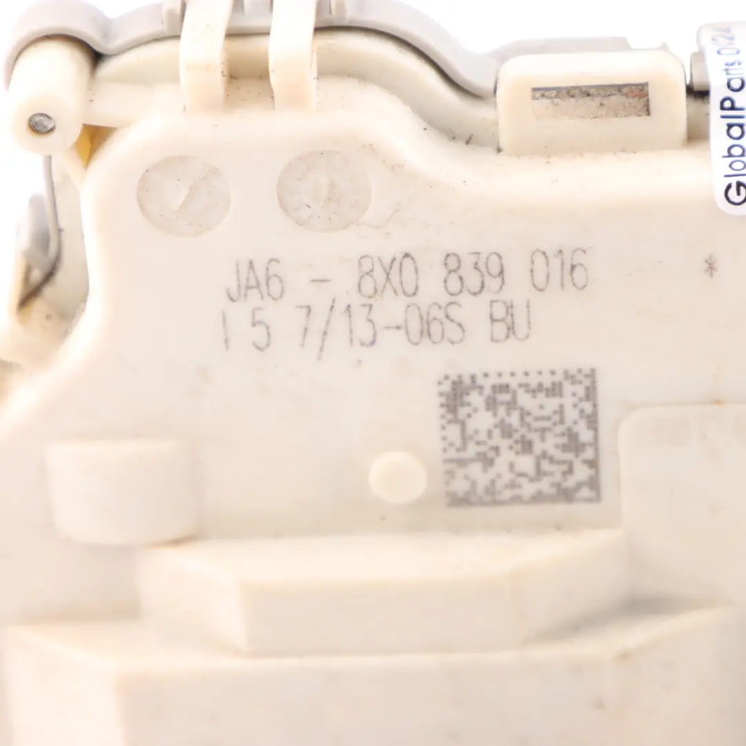Audi A1 8X Rear Door Lock Right O/S Mechanism Lock Actuator Latch - SKU 8X0839016 - Part number 8X0839016