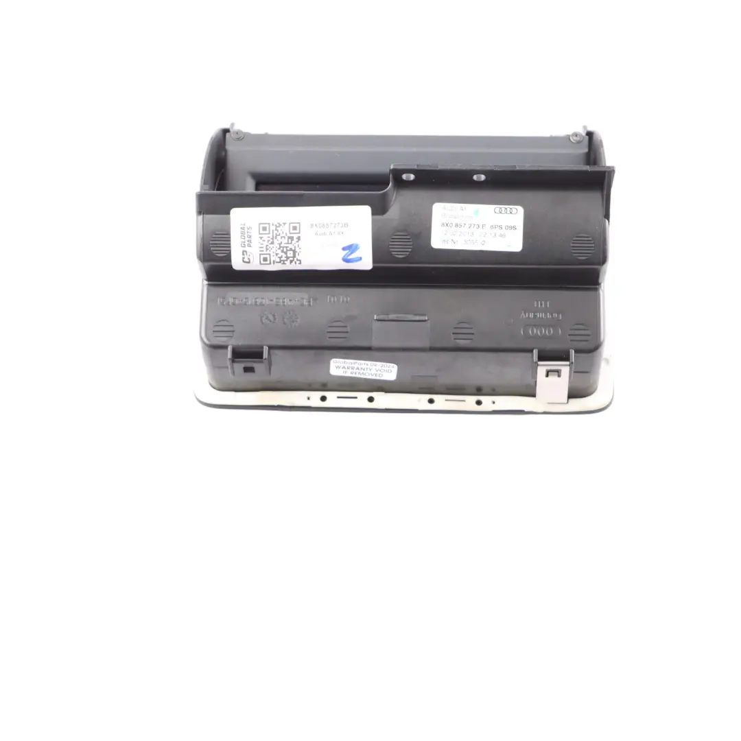 Multimedia Sav Nat Pantalla Monitor para Audi A1 8X con número de pieza 8X0857273B Audi A1 8X Multimedia Sav Nat Pantalla Monitor - SKU 8X0857273B - Número de pieza 8X0857273B