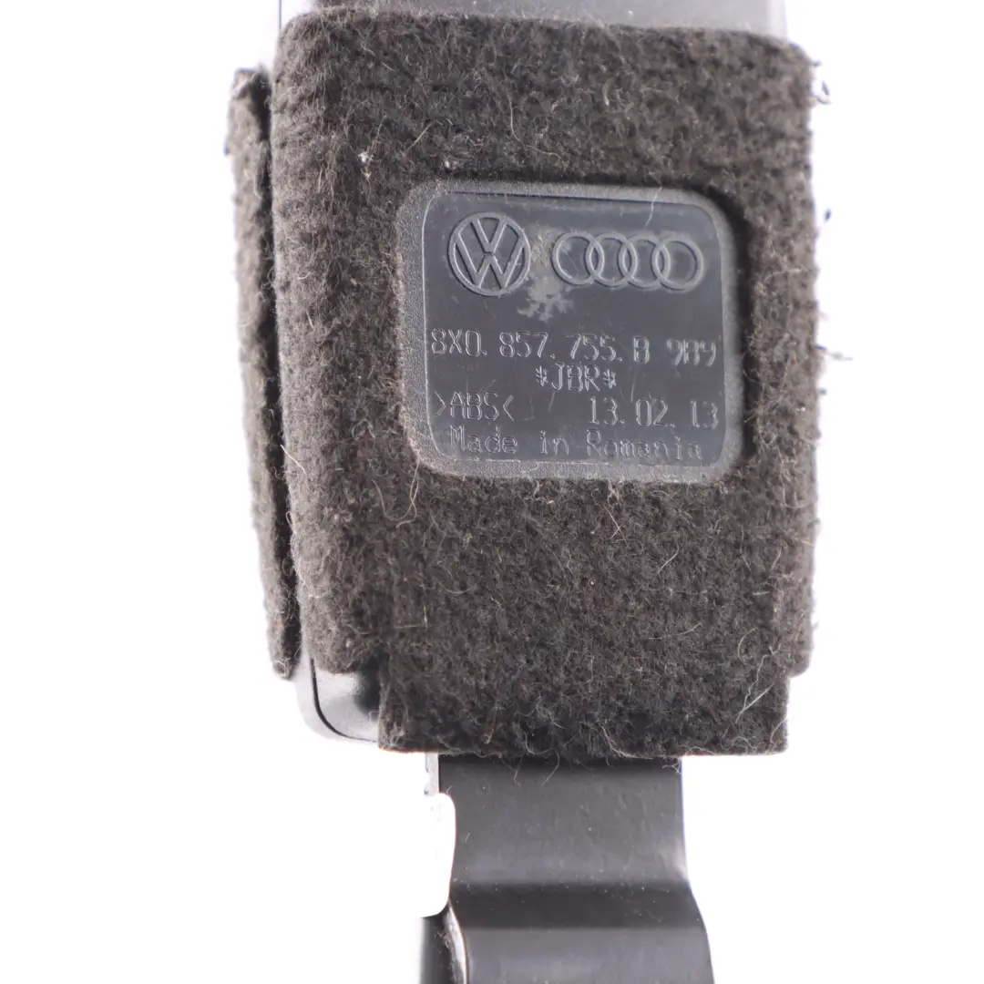 Audi A1 8X fibbia cintura di sicurezza anteriore sinistra tenditore - SKU 8X0857755B - Numero di parte 8X0857755B