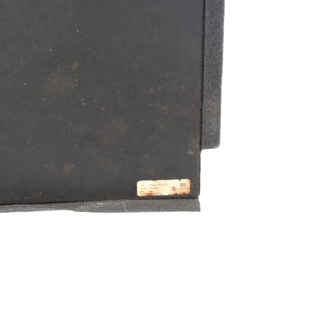 Audi A1 8X Kofferraum Teppich Bodenmatte Hinten Liner Abdeckung - SKU 8X0861475A - Teilenummer 8X0861475A