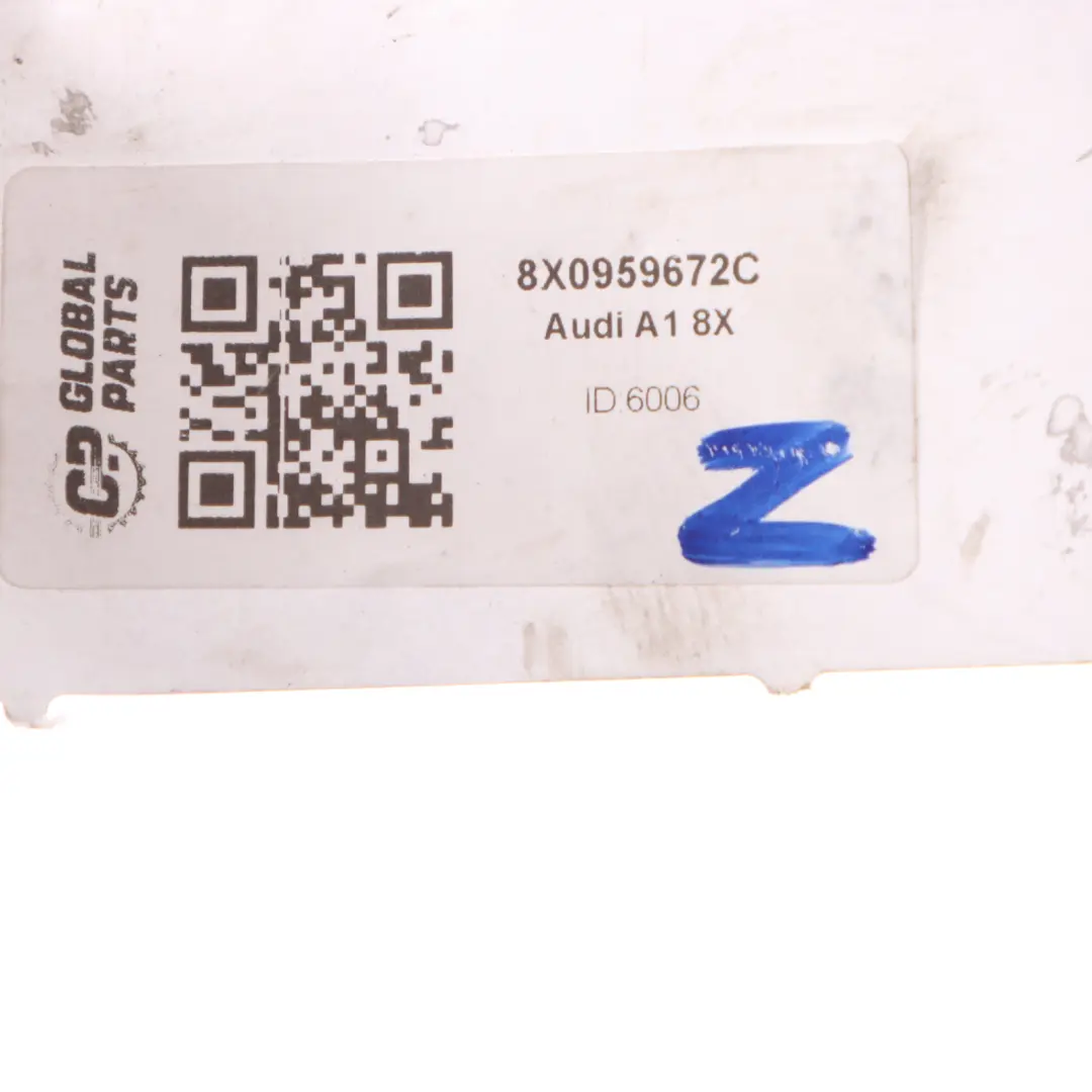 Audi A1 8X Switch Control Panel Hazard Air Module Auto On Off - SKU 8X0959672C - Part number 8X0959672C
