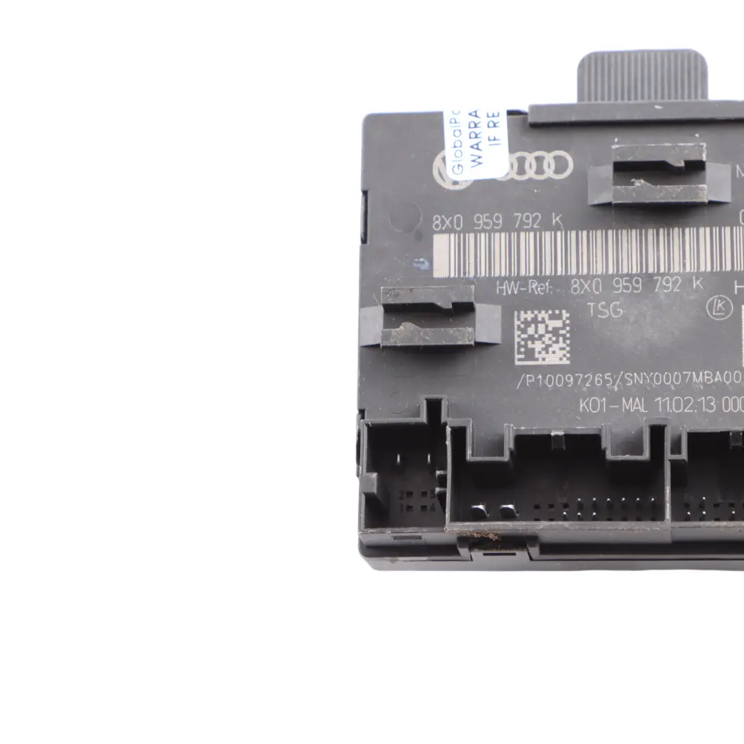 Módulo de Puerta Lado del Conductor Unidad de Control ECU para Audi A1 8X con número de pieza 8X0959793H Audi A1 8X Módulo de Puerta Lado del Conductor Unidad de Control ECU - SKU 8X0959793H - Número de pieza 8X0959793H