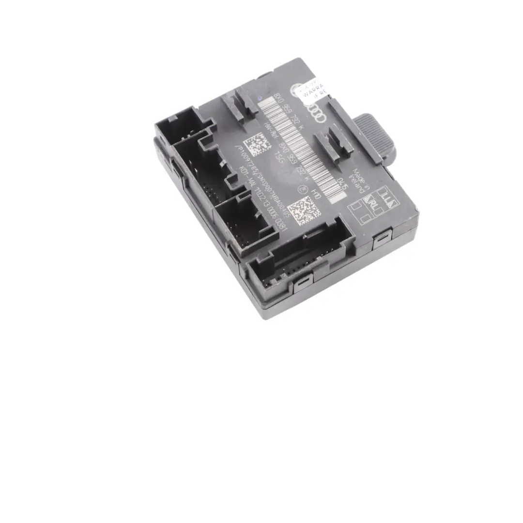 Módulo de Puerta Lado del Conductor Unidad de Control ECU para Audi A1 8X con número de pieza 8X0959793H Audi A1 8X Módulo de Puerta Lado del Conductor Unidad de Control ECU - SKU 8X0959793H - Número de pieza 8X0959793H