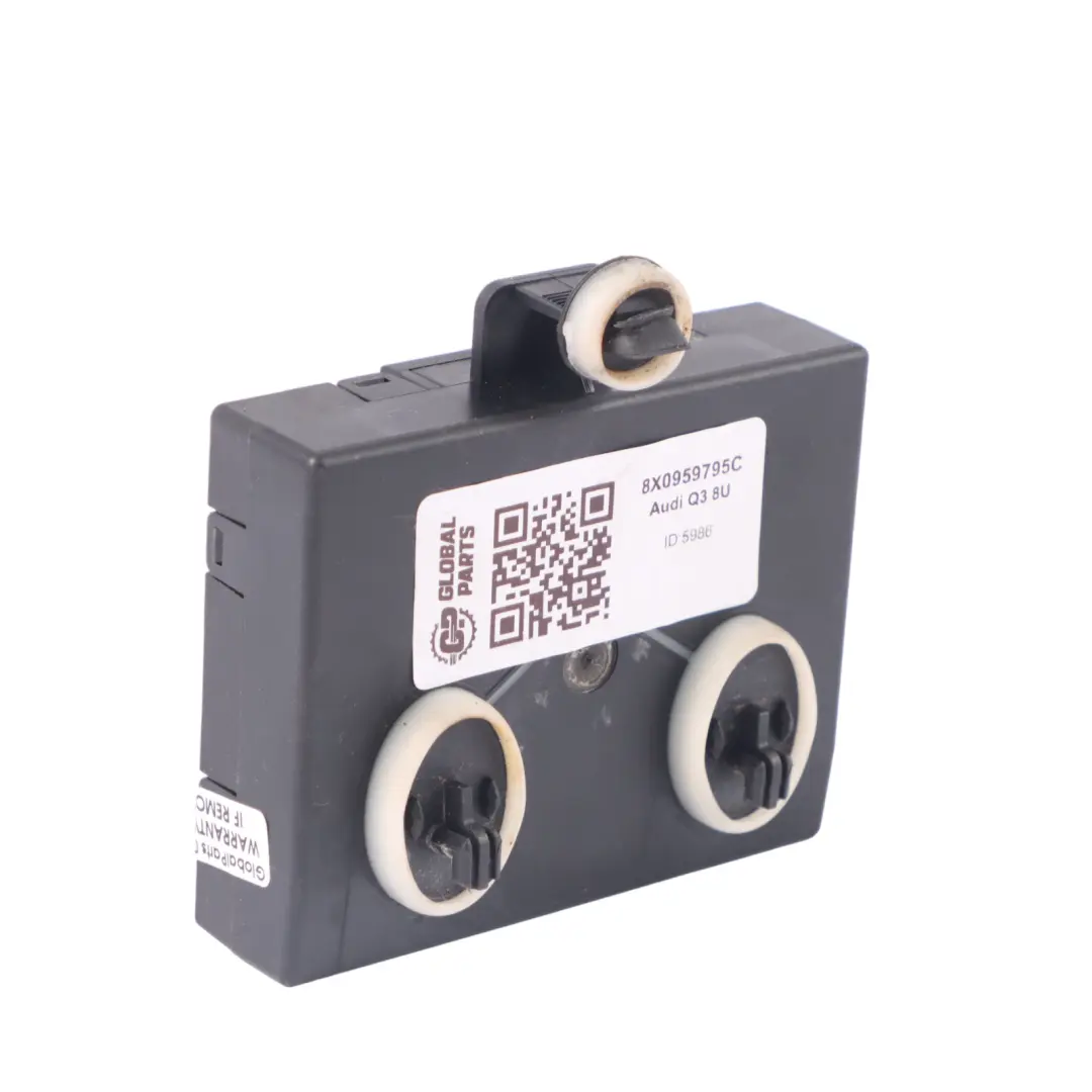 Audi Q3 8U Module porte Unité contrôle porte arrière gauche - SKU 8X0959795C - Numéro de pièce 8X0959795C