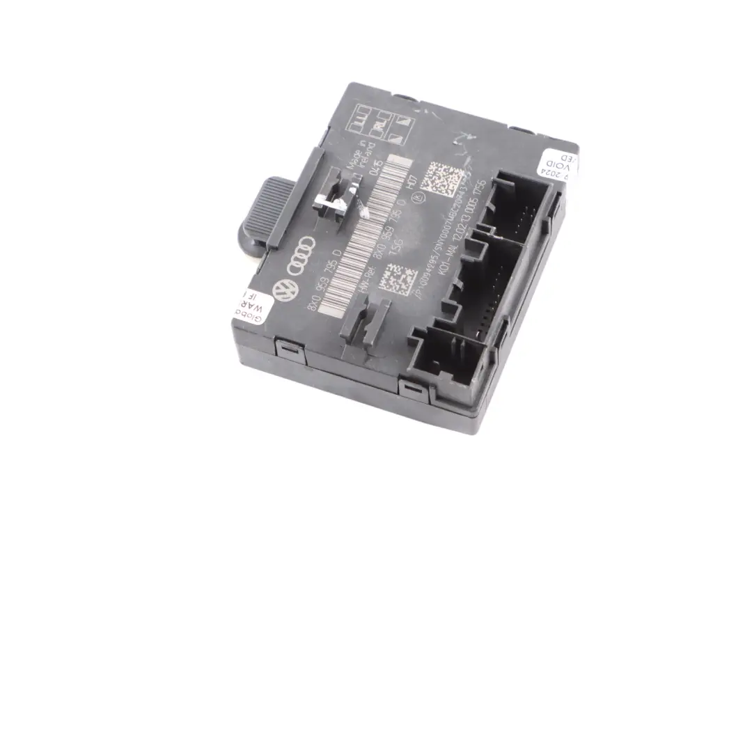 Modulo Porta Posteriore Sinistra Unità Controllo ECU per Audi A1 8X con numero di parte 8X0959795D Audi A1 8X Modulo Porta Posteriore Sinistra Unità Controllo ECU - SKU 8X0959795D - Numero di parte 8X0959795D