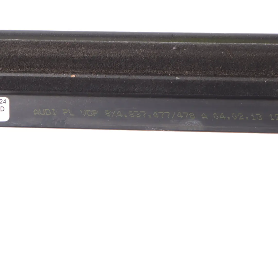 Puerta Delantera Junta de Goma Junta Derecha Exterior para Audi A1 8X con número de pieza 8X4837478A Audi A1 8X Puerta Delantera Junta de Goma Junta Derecha Exterior - SKU 8X4837478A - Número de pieza 8X4837478A