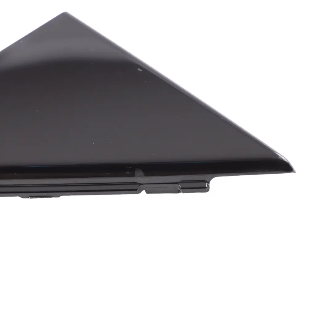 Audi A1 8X Puerta Esquina Moldura Delantera Derecha Tapa Tira Negro - SKU 8X4837638E - Número de pieza 8X4837638E