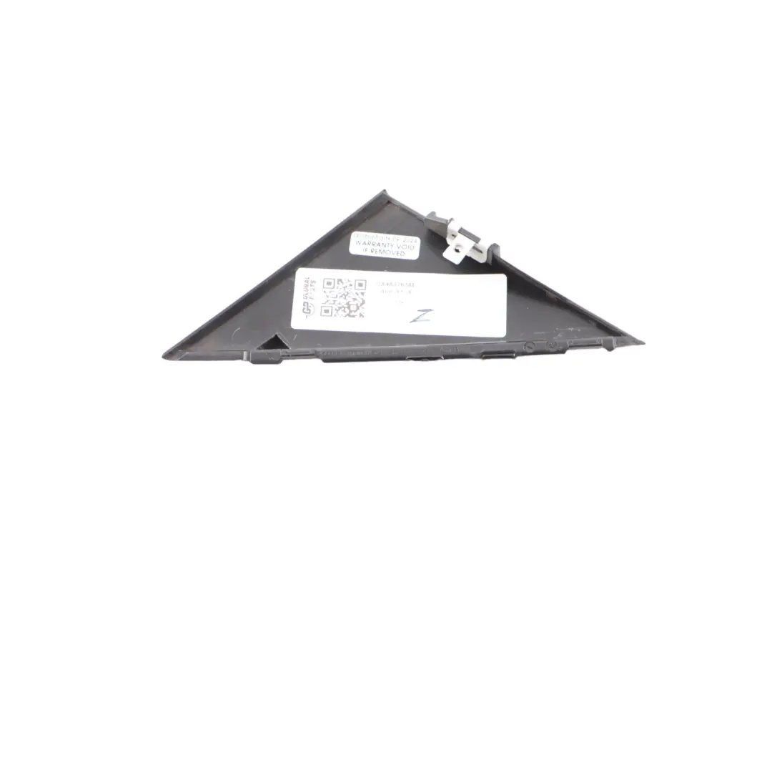 Audi A1 8X Puerta Esquina Moldura Delantera Derecha Tapa Tira Negro - SKU 8X4837638E - Número de pieza 8X4837638E