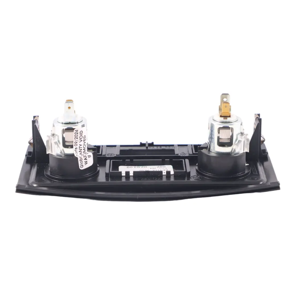 BMW E60 E61 Rivestimento accendisigari console centrale posteriore Nero - SKU 9117364 -2 - Numero di parte 9117364
