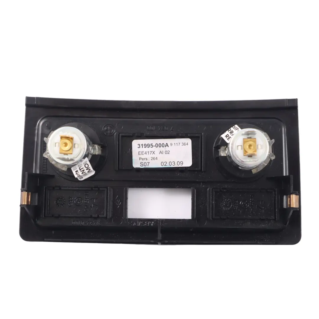 BMW E60 E61 Rivestimento accendisigari console centrale posteriore Nero - SKU 9117364 -2 - Numero di parte 9117364