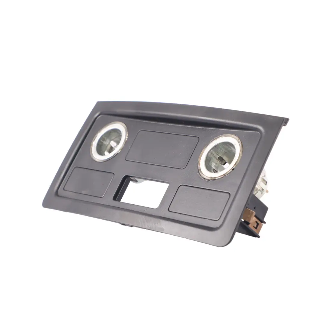 BMW E60 E61 Rivestimento accendisigari console centrale posteriore Nero - SKU 9117364 -2 - Numero di parte 9117364