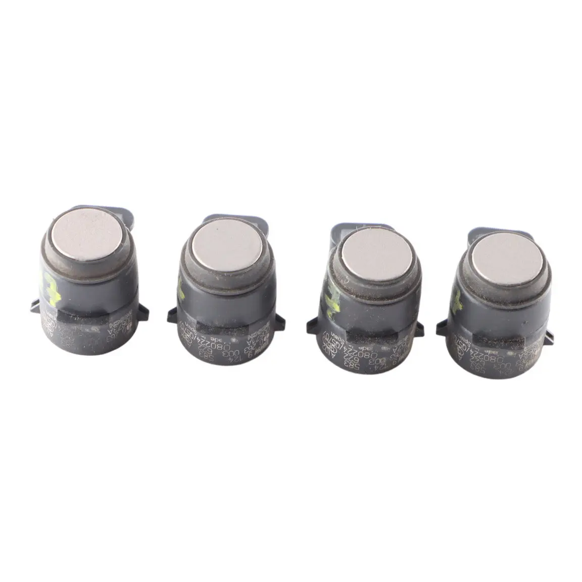 BMW E87 E90 Sensore Parcheggio Ad Ultrasuoni PDC Anteriore SET X4 Kaschmirsilber