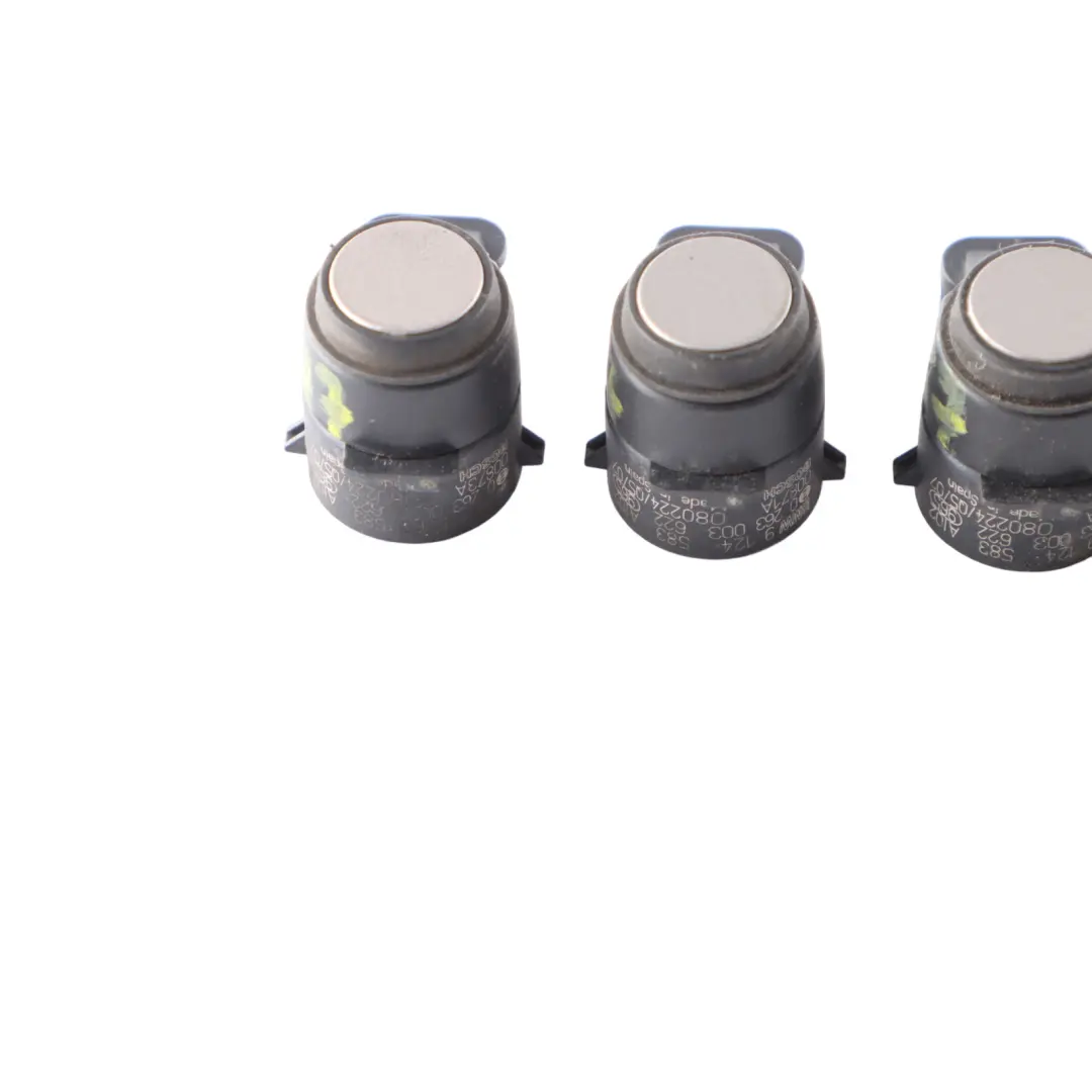 BMW E87 E90 Sensor Aparcamiento Ultrasónico PDC Trasero SET X4 Kaschmirsilber - SKU 9124583-KAS1 - Número de pieza 9124583