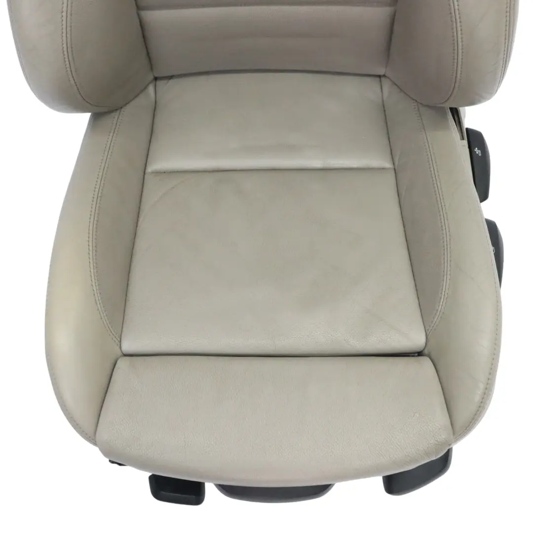 BMW E87 LCI M Sport Pelle Boston Beige Interno Anteriore Sinistro Sedile - SKU 9128293 - Numero di parte 9128293