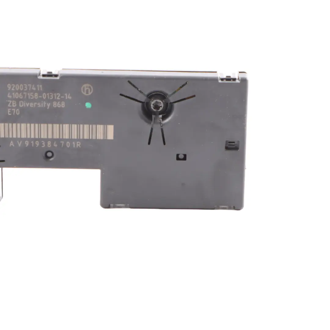 Aerial Antenna Amplifier Diversity Module Unit 9193847 to BMW X5 E70 with Part number 9134281 BMW X5 E70 Aerial Antenna Amplifier Diversity Module Unit 9193847 - SKU 9134281-1 - Part number 9134281