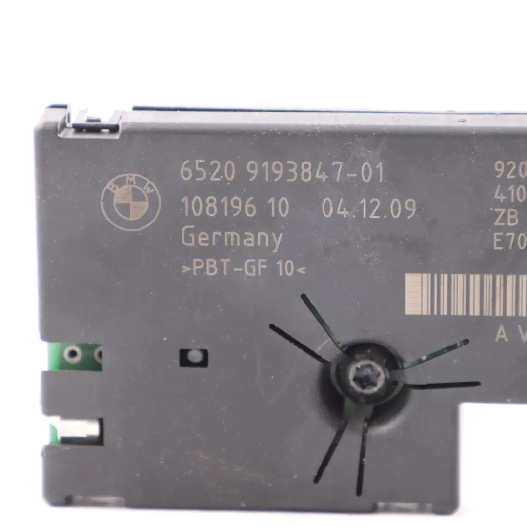BMW X5 E70 Aerial Antenna Amplifier Diversity Module Unit 9193847 - SKU 9134281-1 - Part number 9134281