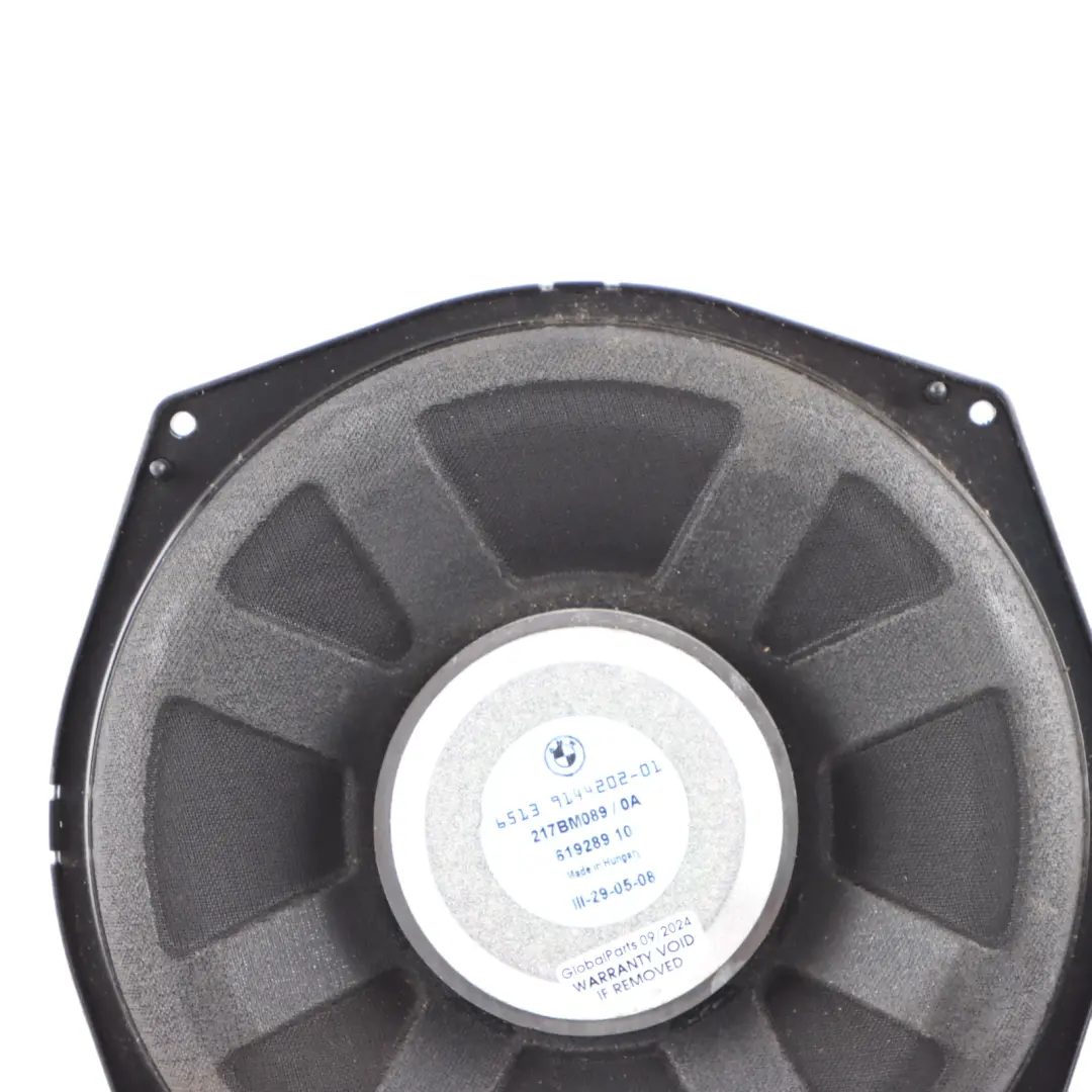  Altoparlante subwoofer BMW E81 E87 E90 E92 Bassi centrali sinistra destra - SKU 9144202 - Numero di parte 9144202