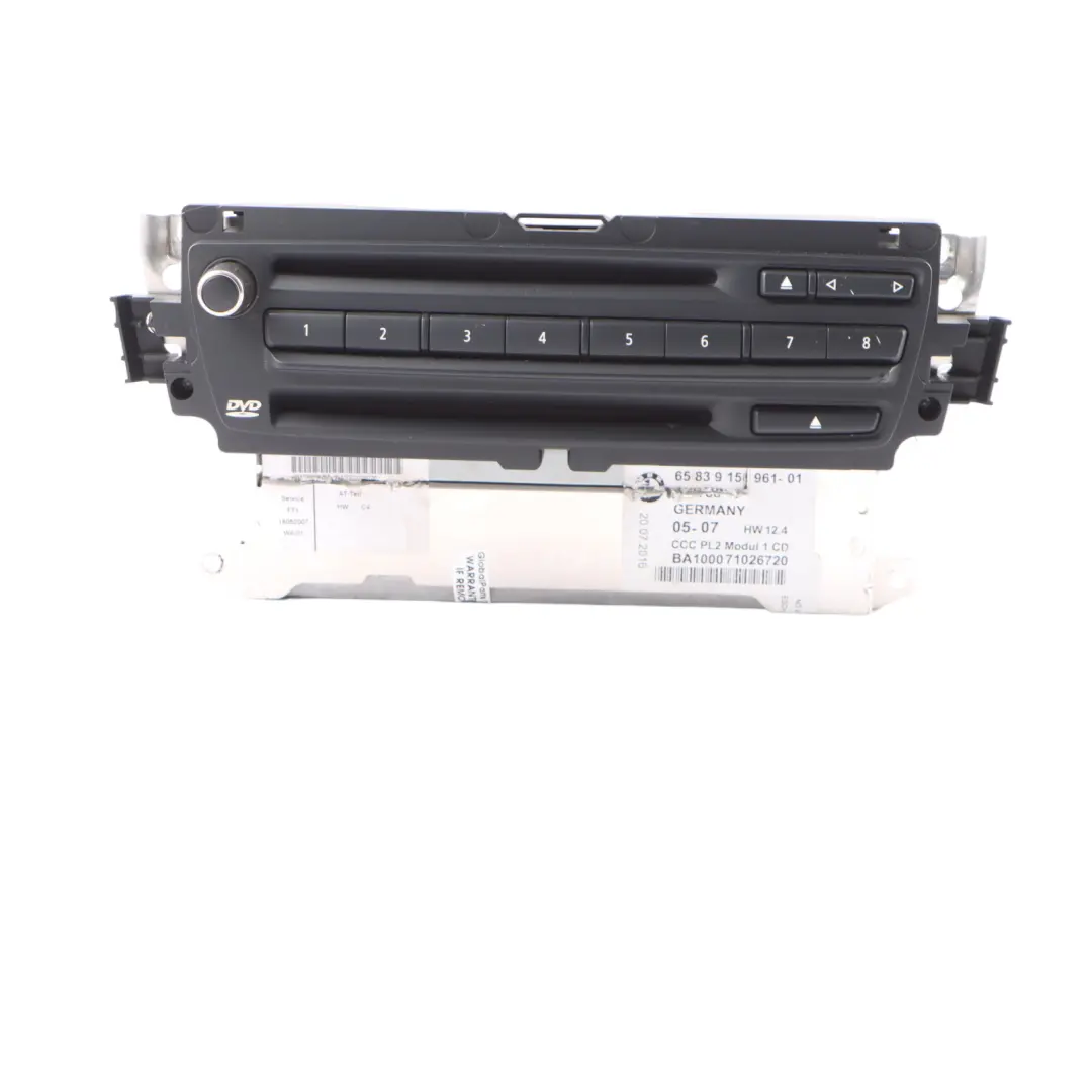  Sistema Navegación BMW E90 E91 E92 Controlador profesional satélite CCC - SKU 9150961 - Número de pieza 9150961