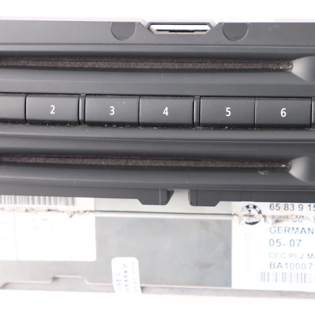 Navigation System BMW E90 E91 E92 Professional CCC Sat Nav Controller  - SKU 9150961 - Part number 9150961