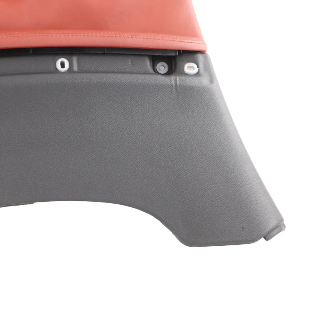 Door Card Trim Rear Left N/S Trim Panel Leather Black Fuchs Red to BMW E92 with Part number 9152841 BMW E92 Door Card Trim Rear Left N/S Trim Panel Leather Black Fuchs Red - SKU 9152841 - Part number 9152841