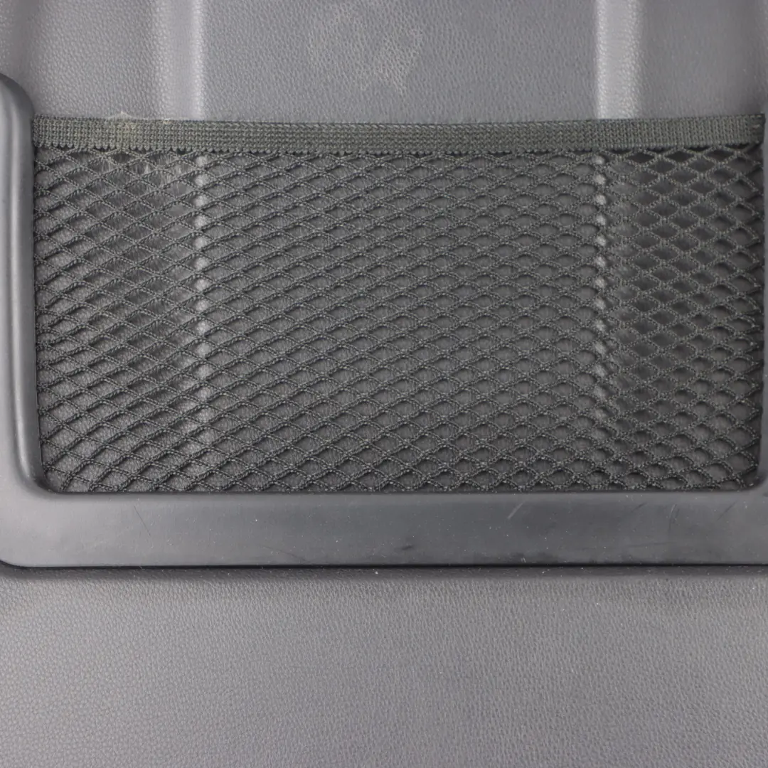 Panel Seat With Net Bag Black BMW 1 X1 3 Series E81 E82 E87 E90 E91 E92 LCI Rear - SKU 9166908-1 - Part number 9166908
