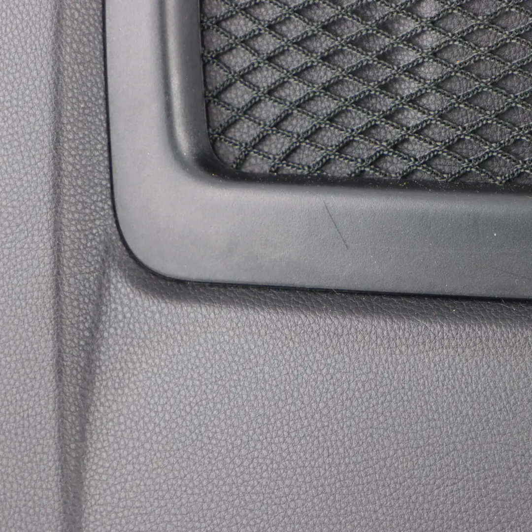 Panel Seat With Net Bag Black BMW 1 X1 3 Series E81 E82 E87 E90 E91 E92 LCI Rear - SKU 9166908-1 - Part number 9166908