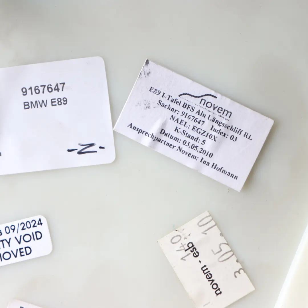 Dashboard Trim Left N/S Strip Cover Brushed Aluminium to BMW Z4 E89 with Part number 9167647 BMW Z4 E89 Dashboard Trim Left N/S Strip Cover Brushed Aluminium - SKU RHD-9167647 - Part number 9167647