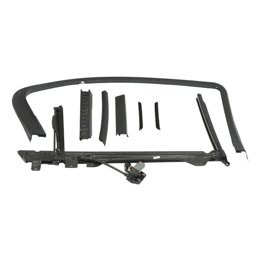 Hintertür Sonnen Blende Links Shield Shade Elektromotor Set Kit BMW F02 - SKU 9168845 - Teilenummer 9168845