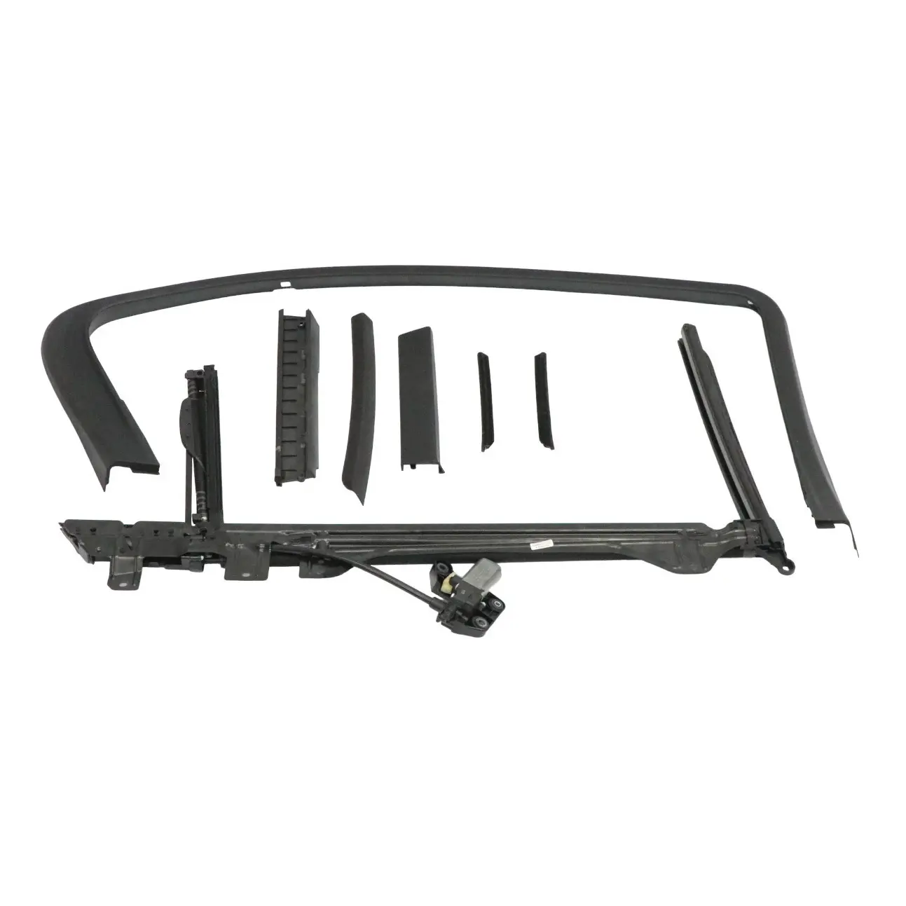 BMW F02 Tendina Parasole Porta Posteriore Sinistra Set Motore Elettrico 9168845