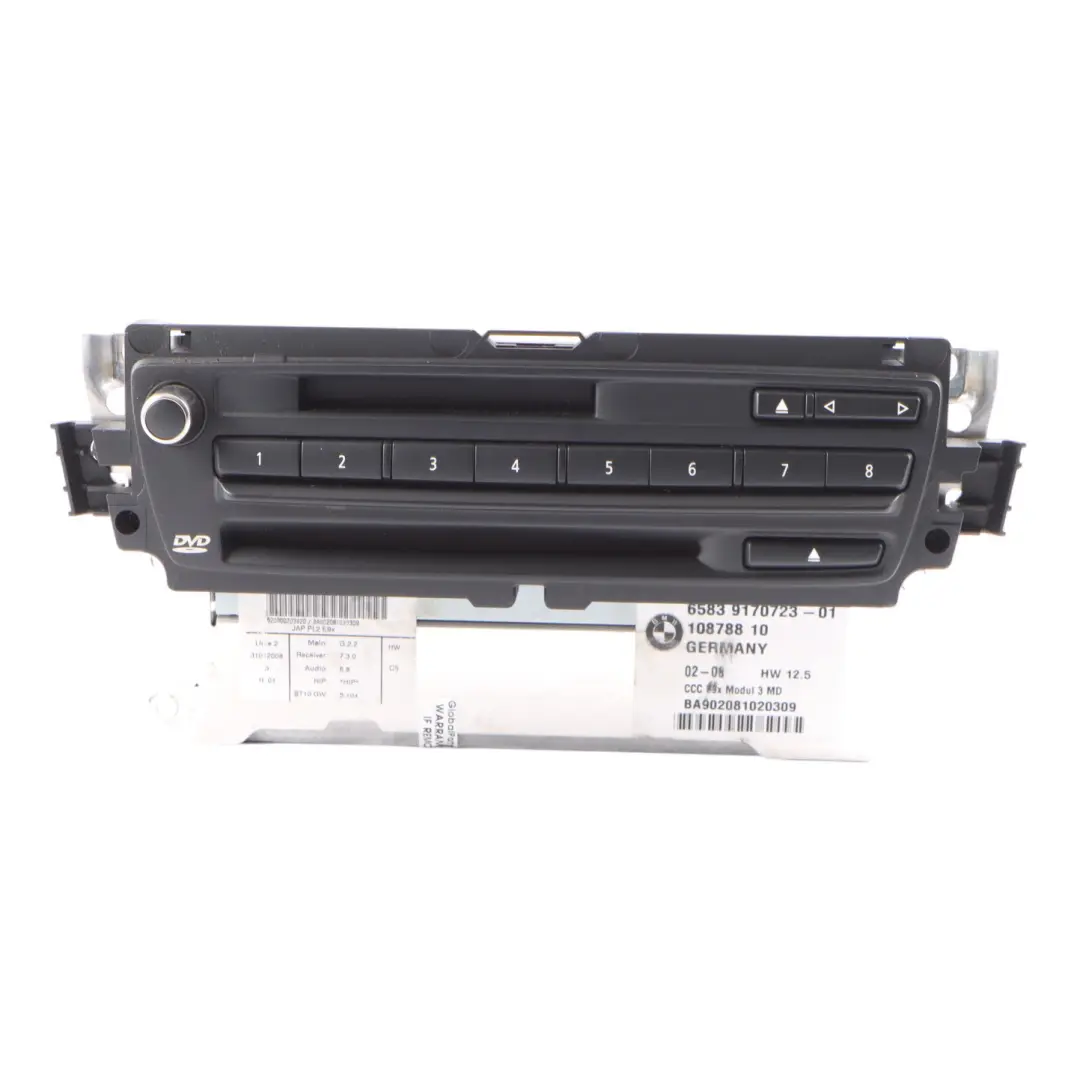 BMW E87 E90 E91 E92 CCC MD Professional Navigation System Japan - SKU 9170723 - Part number 9170723
