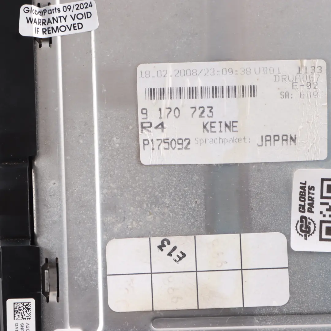 BMW E87 E90 E91 E92 CCC MD Professional Navigation System Japan - SKU 9170723 - Part number 9170723