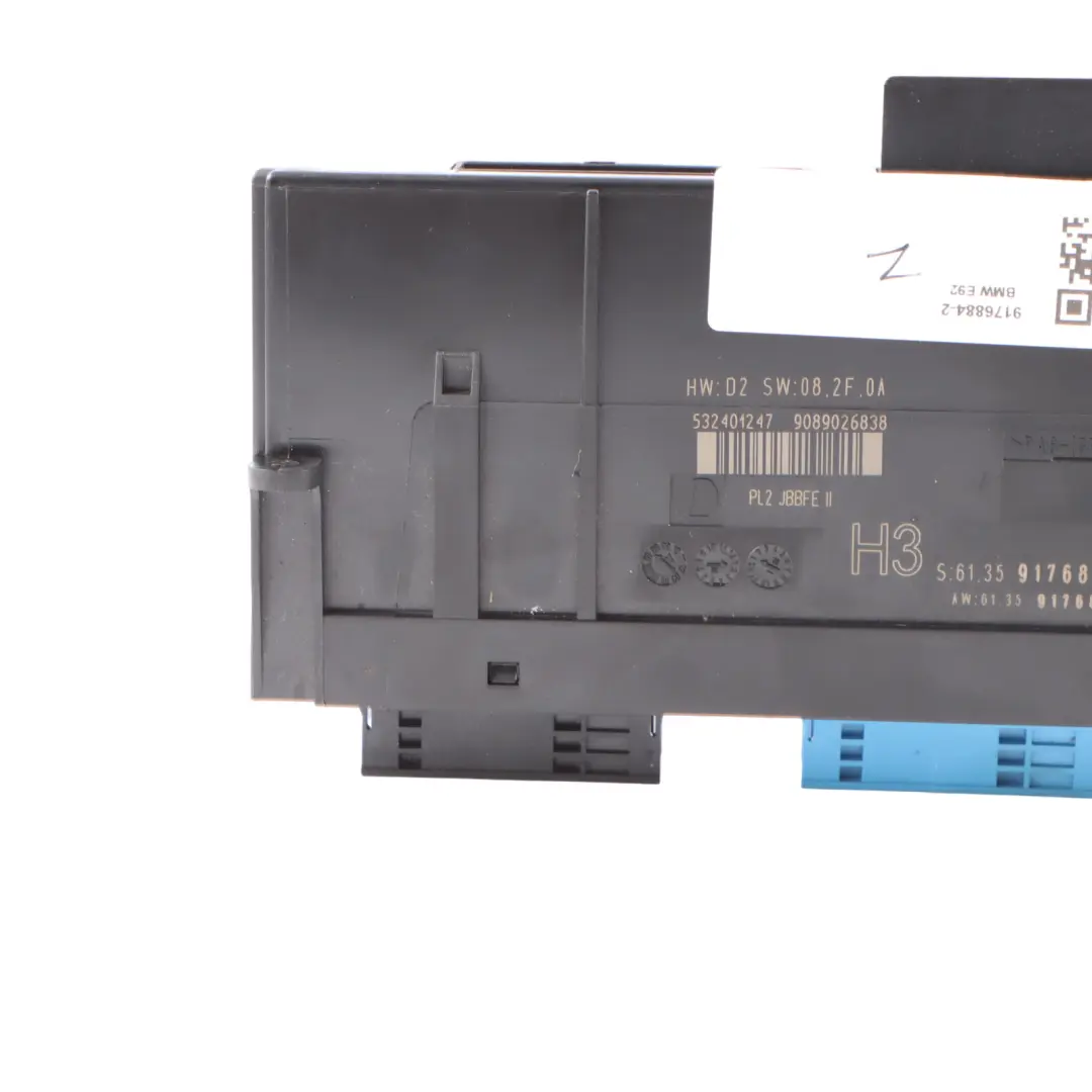ECU BCM Body Control Module H3 Junction Box 6135 to BMW E92 with Part number 9176884 BMW E92 ECU BCM Body Control Module H3 Junction Box 6135 - SKU 9176884-2 - Part number 9176884