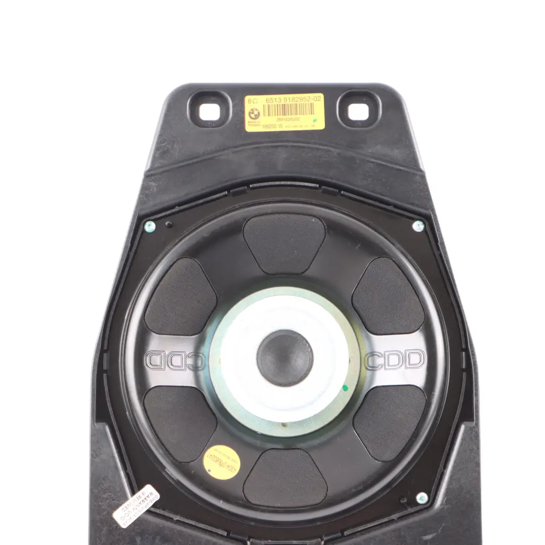  Altavoz Central Para Graves BMW Z4 E89 Sistema Envolvente Hifi CDD DSP - SKU 9182952 - Número de pieza 9182952