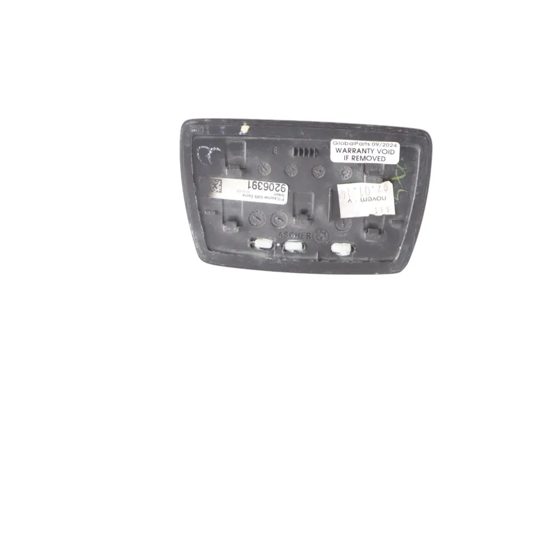 Centre Console Dashboard Cover Trim Ashtray to BMW F10 with Part number 9206391 BMW F10 Centre Console Dashboard Cover Trim Ashtray - SKU 9206391 - Part number 9206391