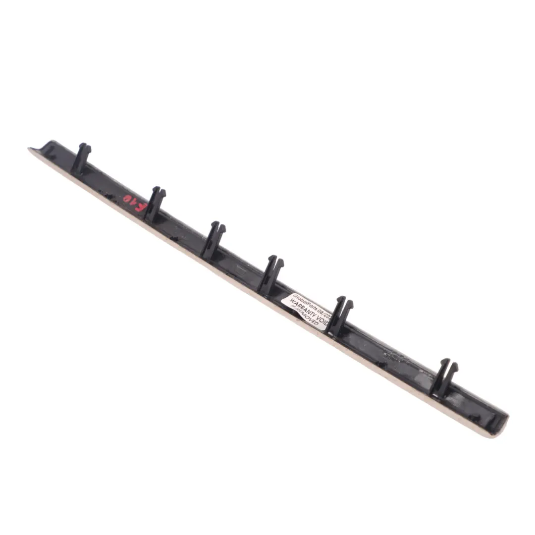 BMW F10 F11 Bande d'habillage tableau bord console instrumentale Beige - SKU 9209782-1 - Numéro de pièce 9209782