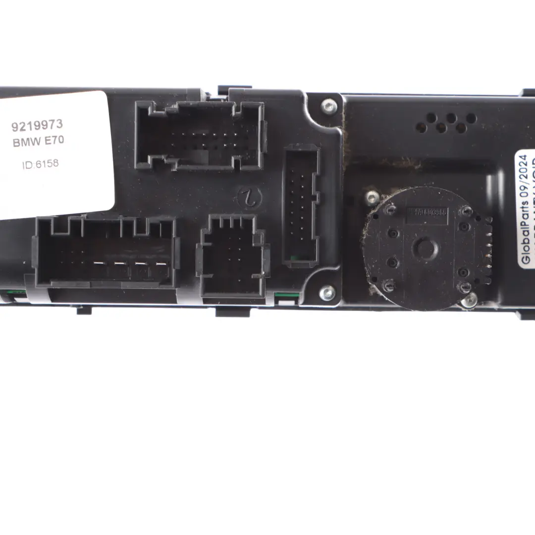 Conditioning Automatic Switch Control Unit Module High to BMW X5 E70 Air with Part number 9219973 BMW X5 E70 Air Conditioning Automatic Switch Control Unit Module High - SKU 9219973 - Part number 9219973