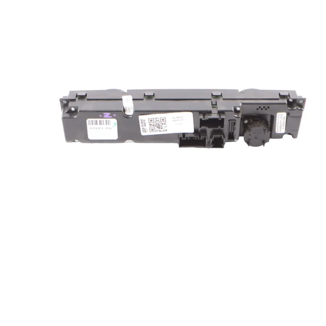 BMW X5 E70 Air Conditioning Automatic Switch Control Unit Module High - SKU 9219973 - Part number 9219973