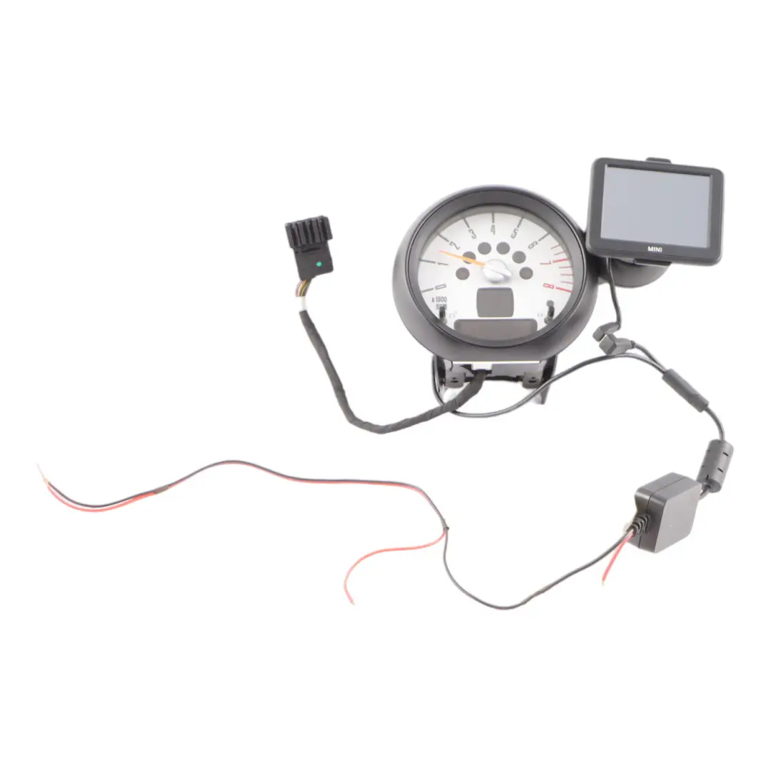 Mini R56 R57 R60 Portable Navigation Retrofit Rev Counter Gauge Black - SKU 9260579-1 - Part number 9260579