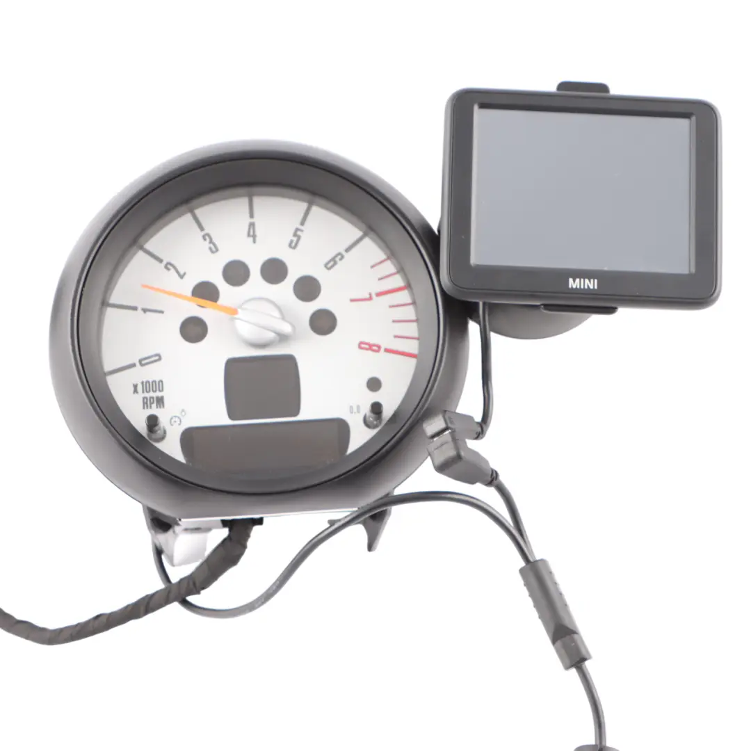 Mini R56 R57 R60 Portable Navigation Retrofit Rev Counter Gauge Black - SKU 9260579-1 - Part number 9260579