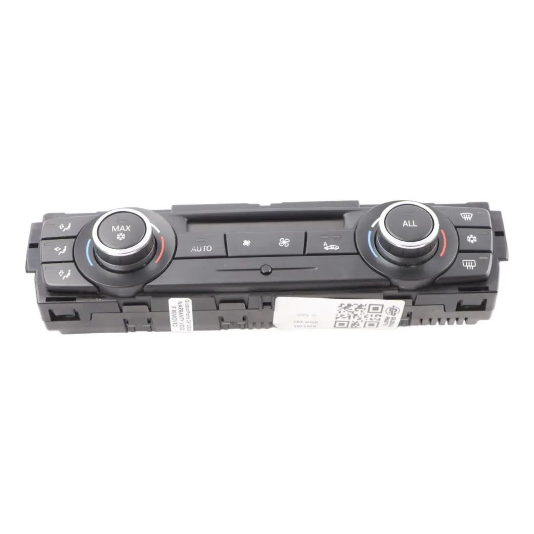 BMW E92 E93 Automatic Air Conditioning Control Panel Chrome Pearlgrey - SKU 9263305 - Part number 9263305