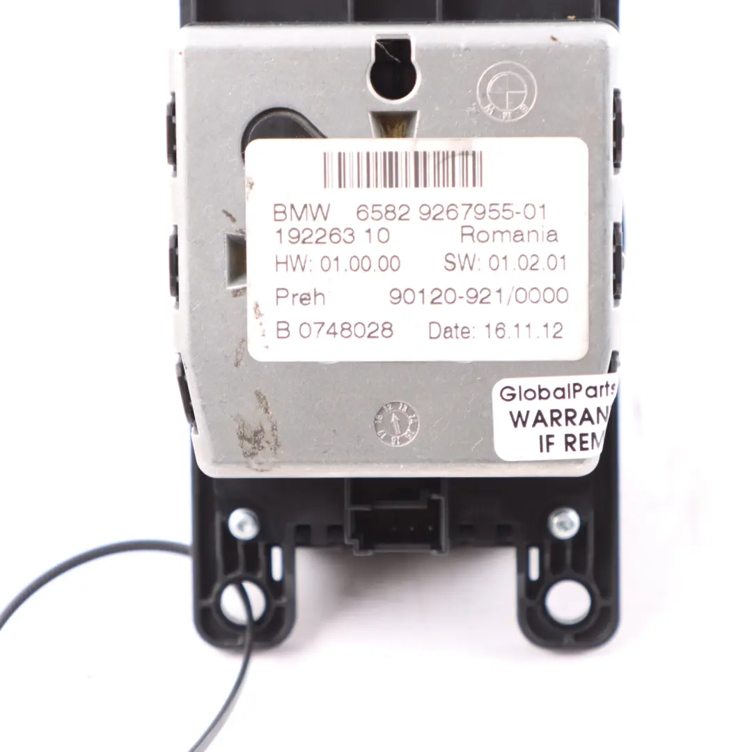 BMW F10 F20 F30 F31 iDrive Controller Unit Knob Switch Button - SKU 9267955-3 - Part number 9267955