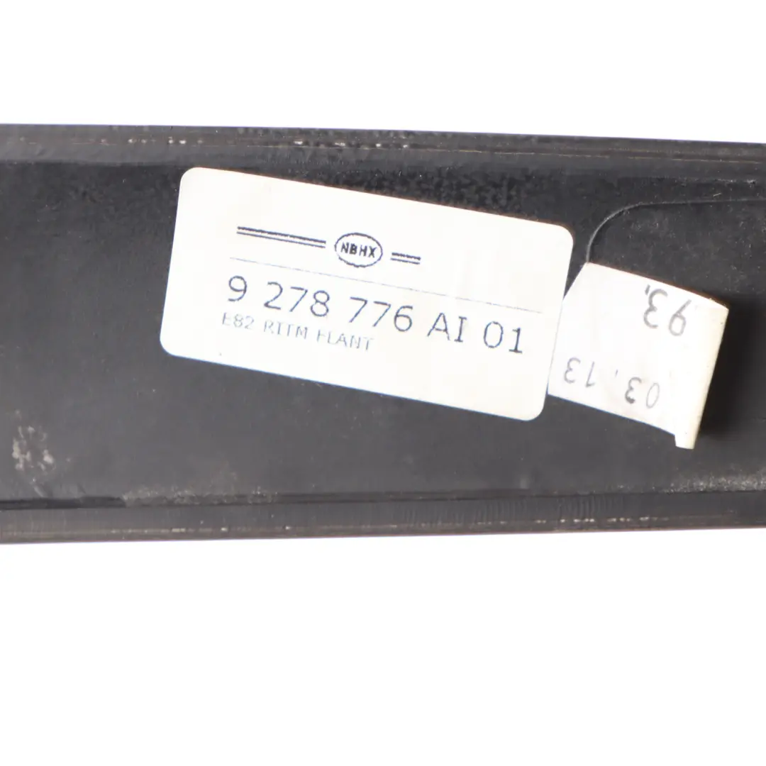 Trim Strip Dashboard Dash Cover Panel Wood Fineline Anthracite to BMW E82 with Part number 9278776 BMW E82 Trim Strip Dashboard Dash Cover Panel Wood Fineline Anthracite - SKU 9278776 - Part number 9278776