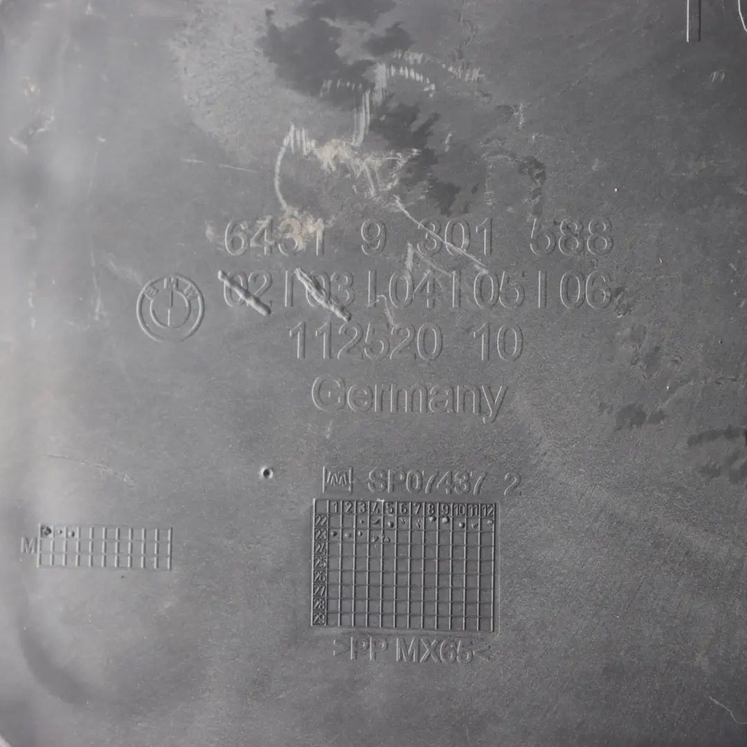 Firewall Engine Cover Trim Panel to BMW F90 F93 G01 G02 with Part number 9301588 BMW F90 F93 G01 G02 Firewall Engine Cover Trim Panel - SKU 9301588 - Part number 9301588